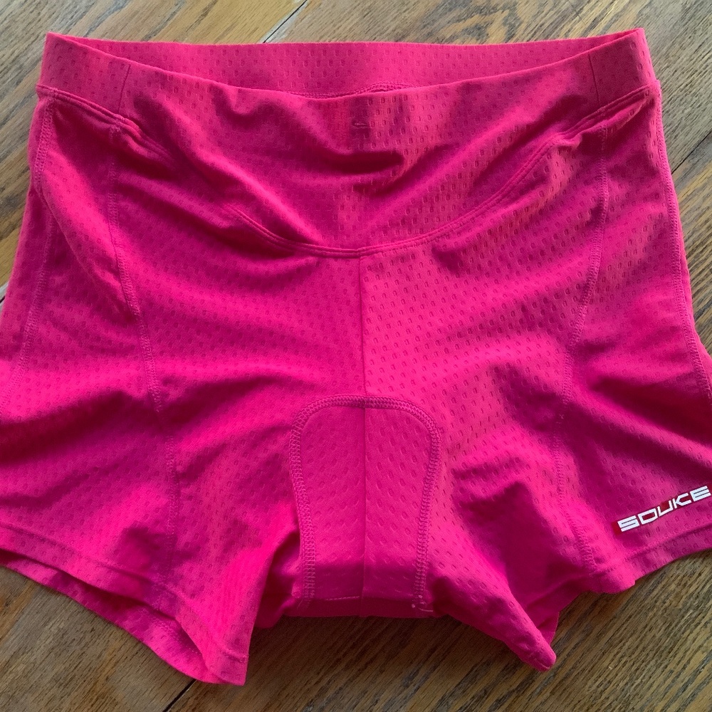 SOUKE Sports pink cycling shorts/new/L